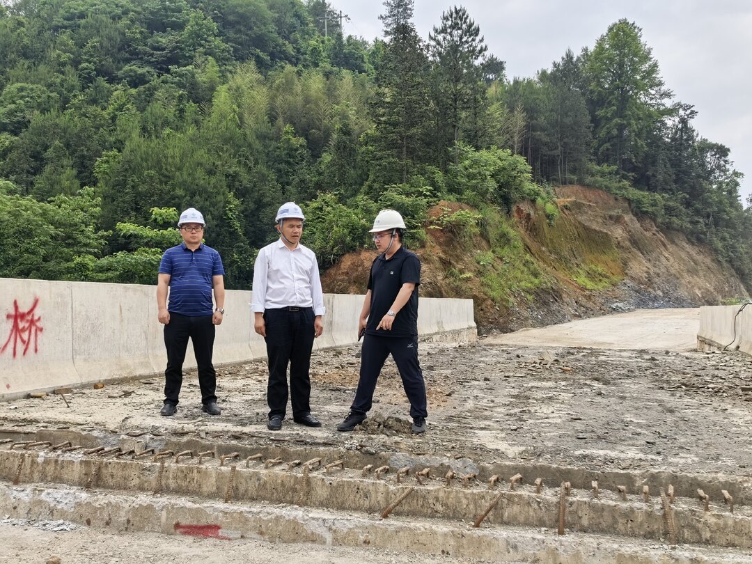 唐煜督导在建重点交通工程安全生产工作