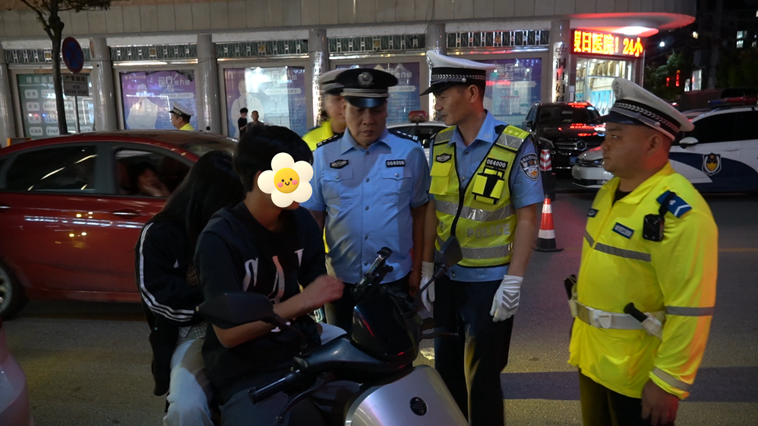 洞口县开展机动车“飙车炸街”等违法集中专项整治行动
