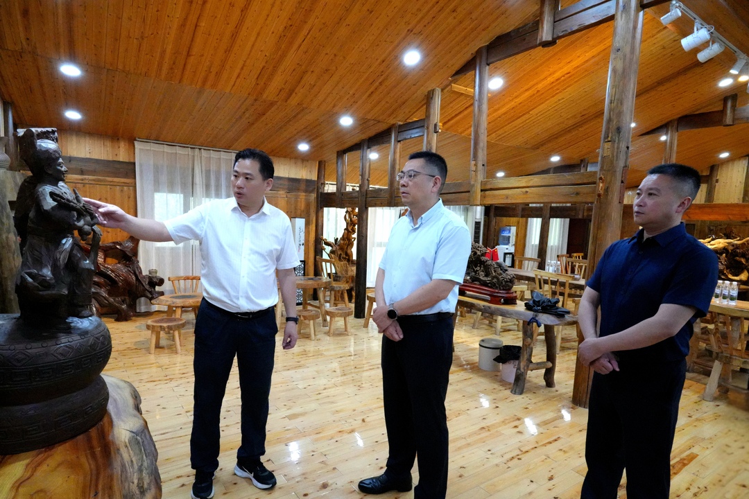 王智刚到岩山镇、文昌街道调研当前重点工作