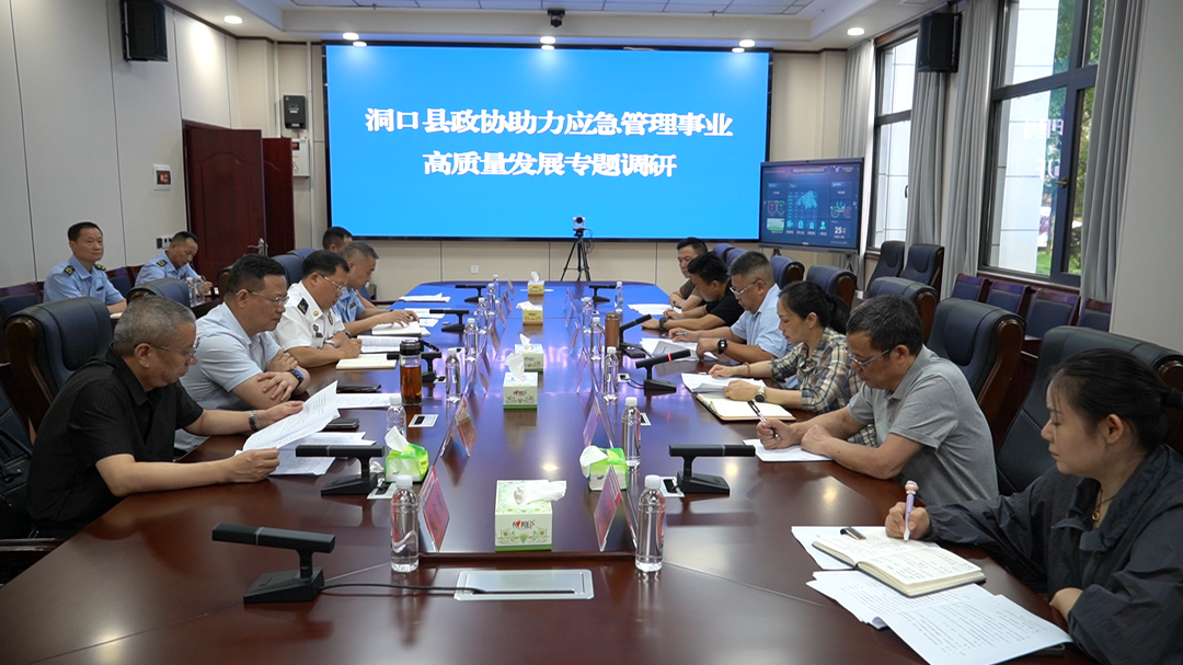 县政协开展助力应急管理事业高质量发展专题调研