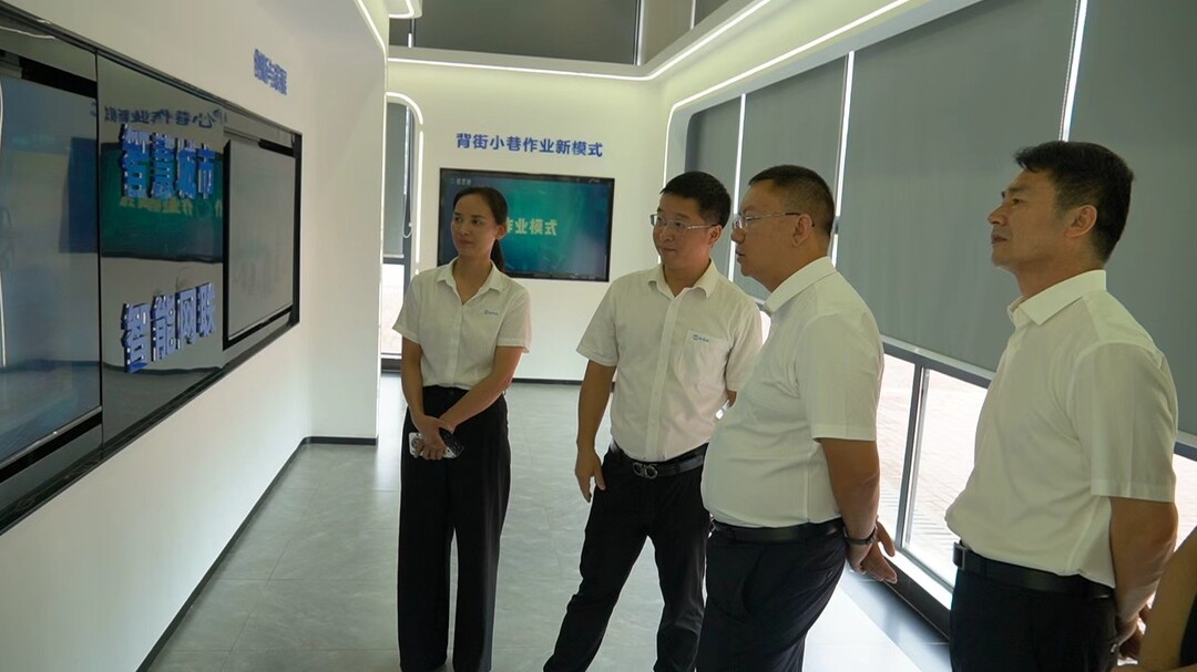 朱敏到洞口县开展“企业服务年”集中走访调研