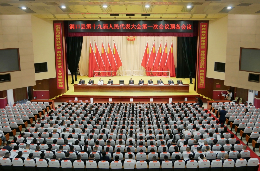 洞口县第十九届人民代表大会第一次会议举行预备会议
