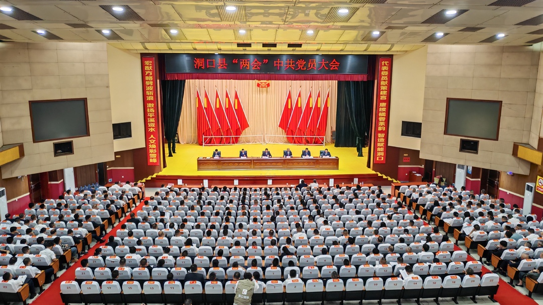 洞口县召开两会中共党员会议