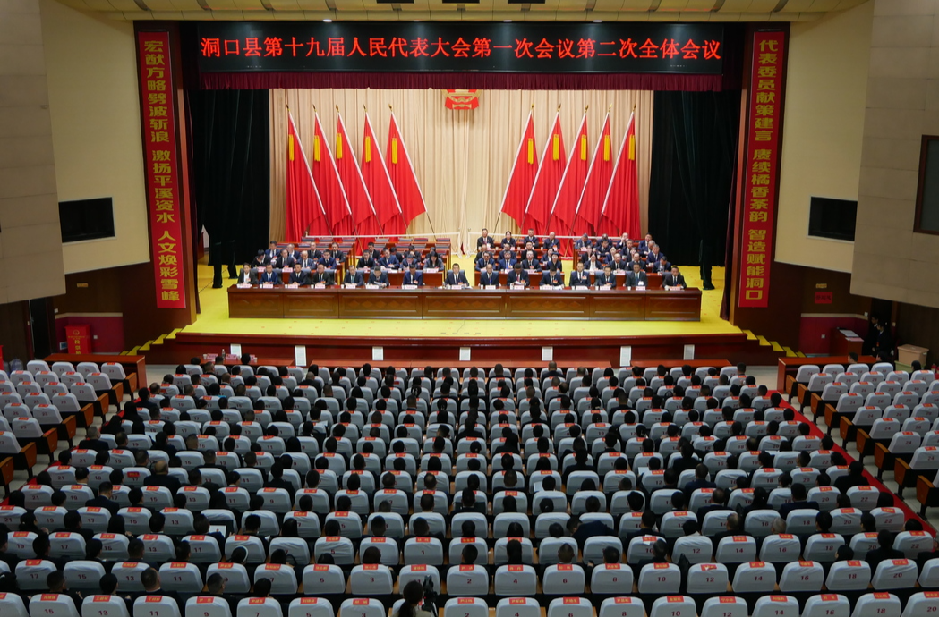 洞口县第十九届人民代表大会第一次会议举行第二次全体会议