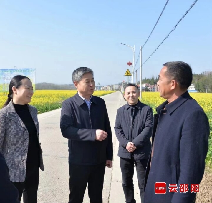 严华在洞口县调研春耕备耕工作