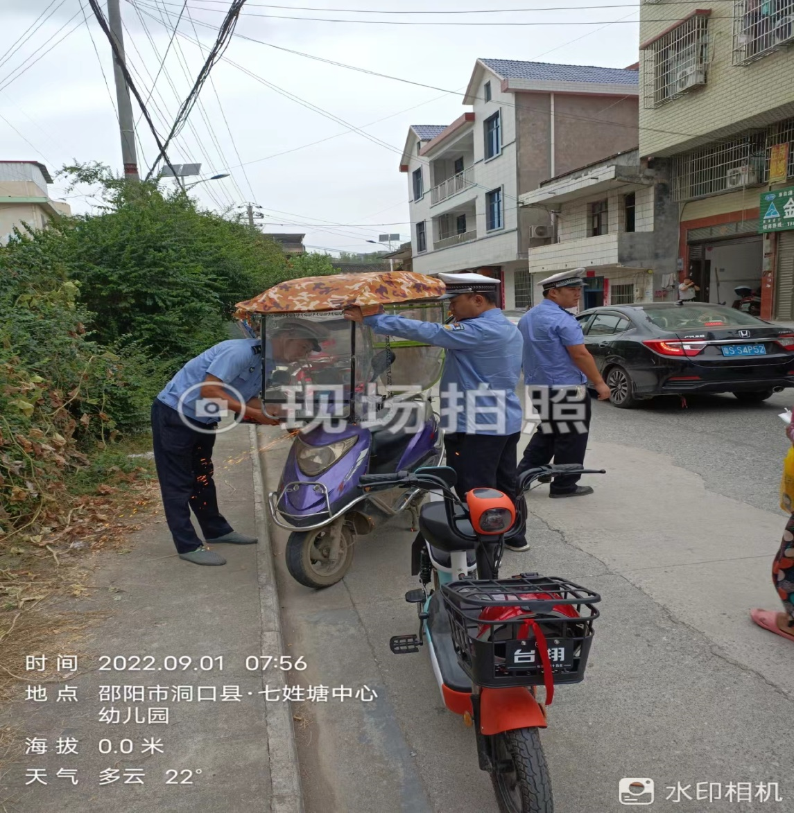 石江镇：维护校园交通安全  助力学生平安成长