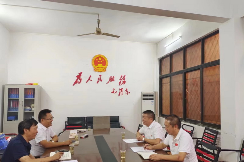 学校定点帮扶，助力乡村振兴——洞口四中开展深入驻村帮扶点走访调研