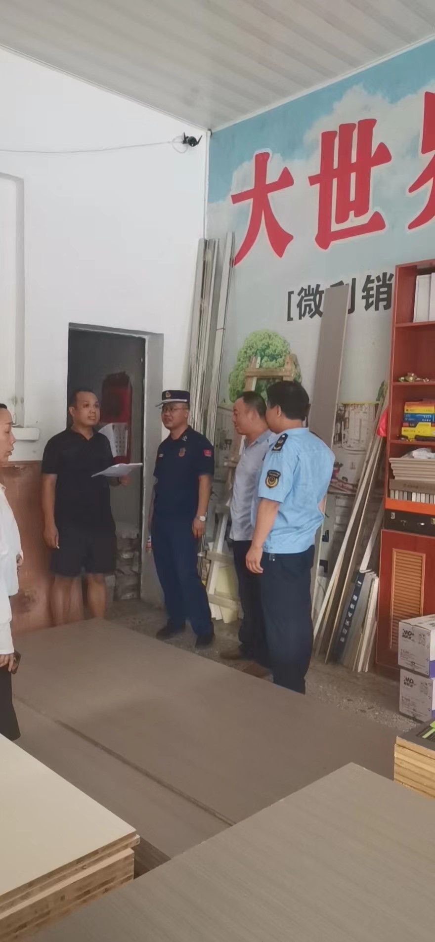 高沙镇兴隆社区扎实开展自建房安全隐患大排查大整治回头看