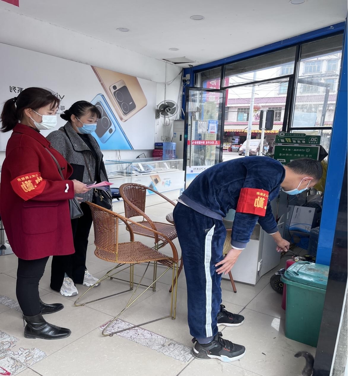 石江镇持续开展自建房消防安全宣传