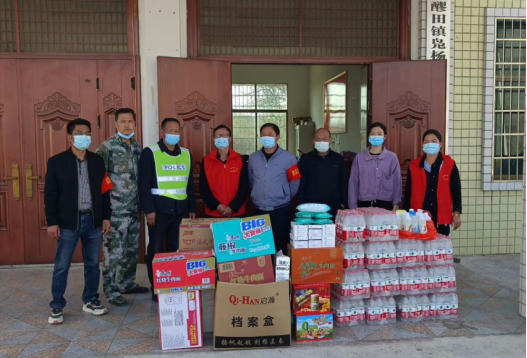 【做温暖的洞口人】醪田镇凫杨村：携手抗疫  温暖同行