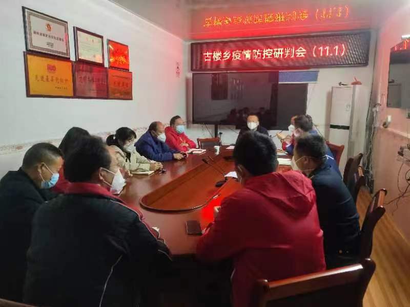 【最温暖的洞口人】古楼乡：党旗飘扬   “战疫”必胜