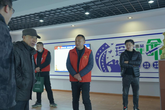 文昌街道组织机关干部参观禁毒教育基地