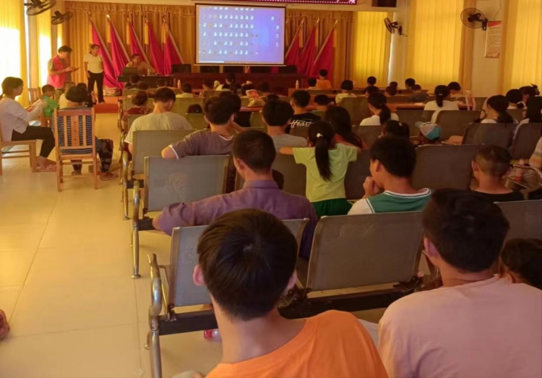 杨林镇锁口村:“党建+志愿服务”  助力青少年健康成长