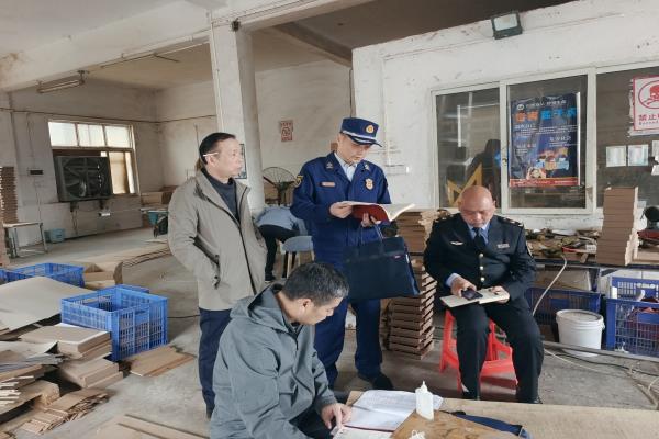 洞口县消防救援大队联合多部门开展厂房仓库消防安全大检查