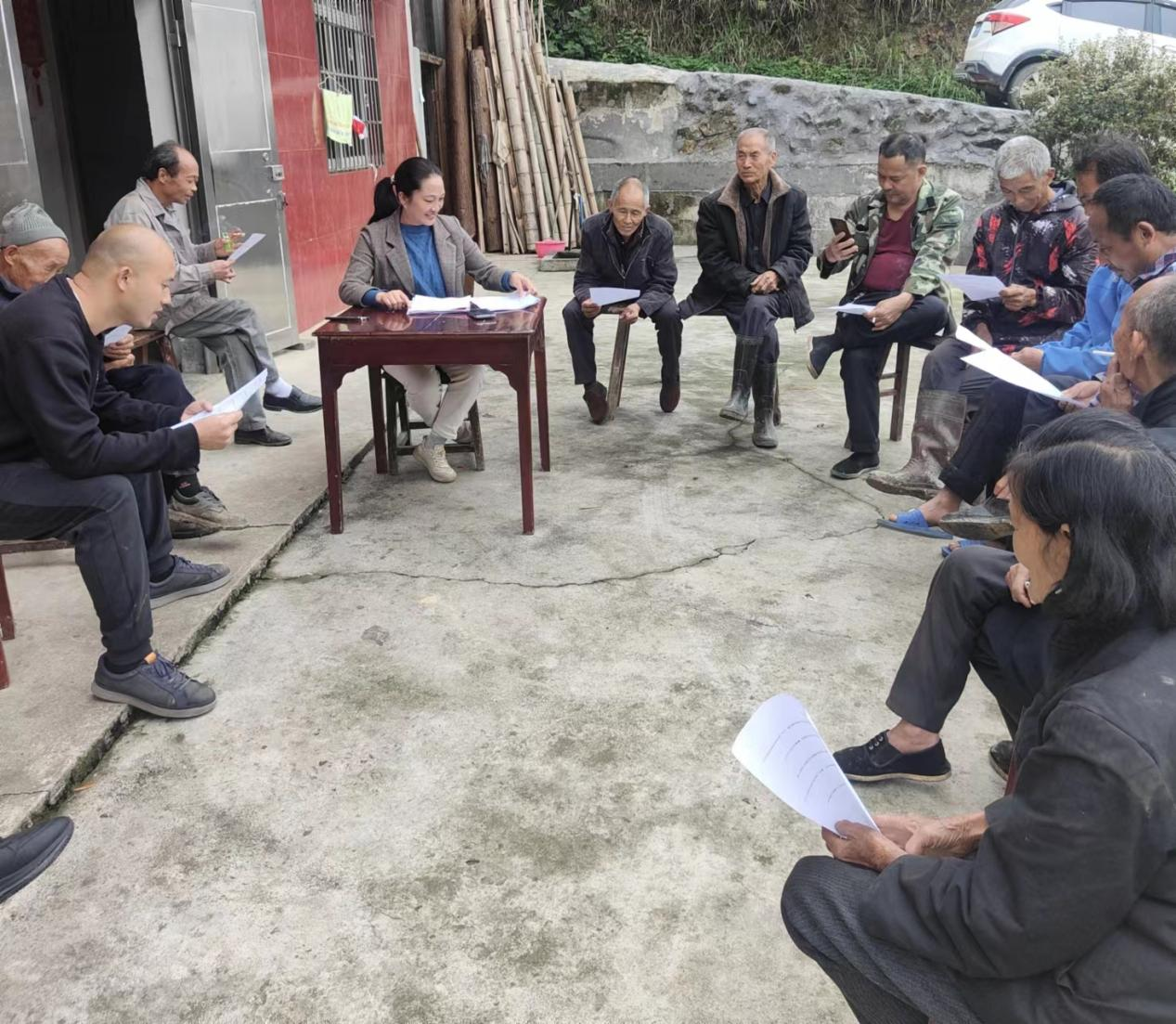 桐山乡：进一步调动群众参与“六零”村创建的积极性与主动性