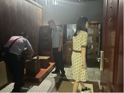文昌街道开展密室逃脱类场所安全检查