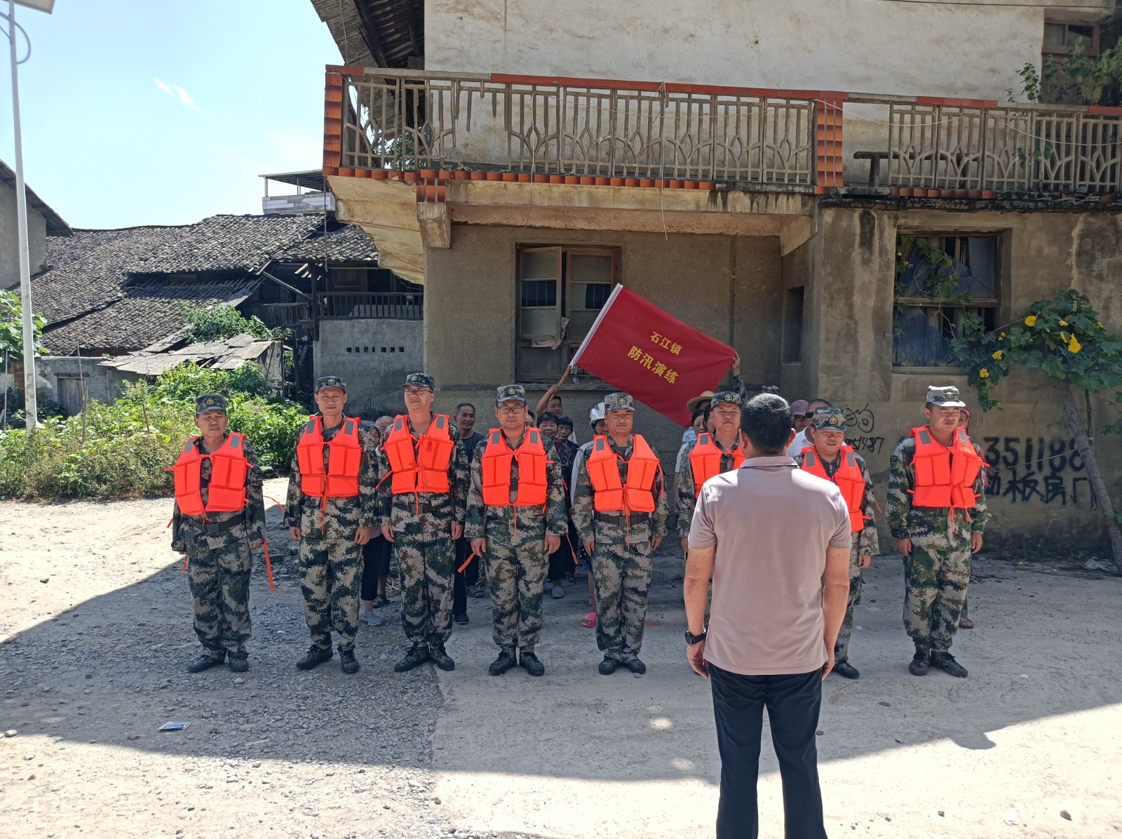 石江镇：防汛应急演练 筑实安全“堤坝”