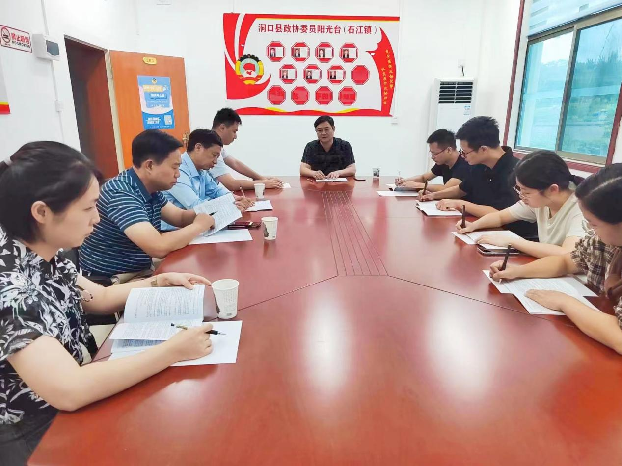 洞口县石江镇开展改善生态环境专项民主监督 “委员活动日”活动