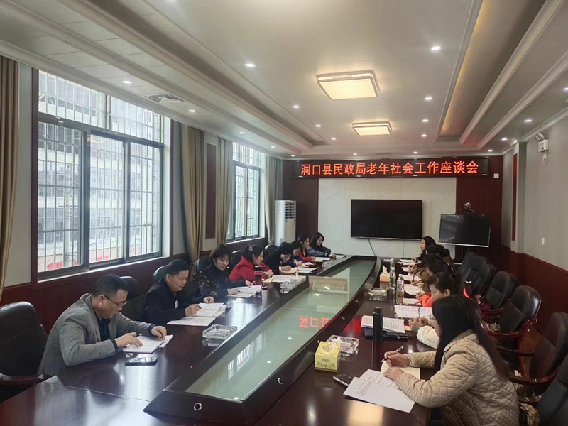 洞口县：设置老年社工岗位  助推民生可感行动