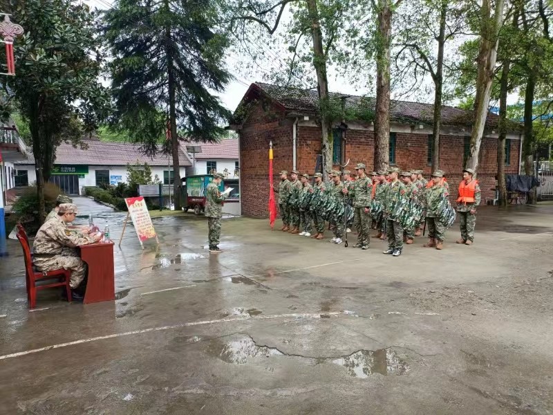 月溪镇：民兵点验聚士气 誓言铿锵勇担当