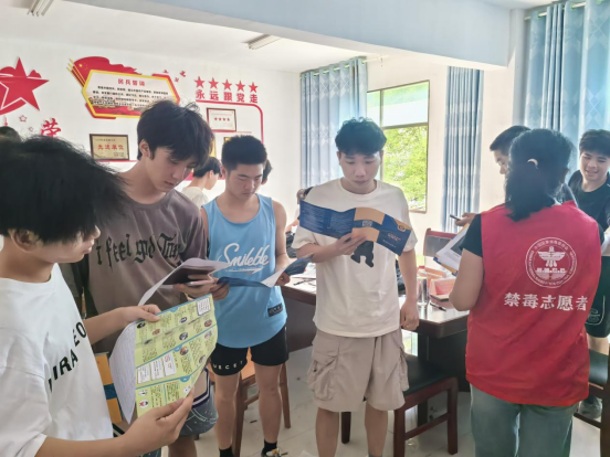 山门镇开展禁毒反诈宣教工作