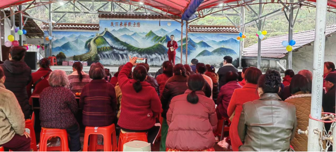 月溪镇禾力村开展“巾帼展风采•共筑新时代”三八妇女节主题活动